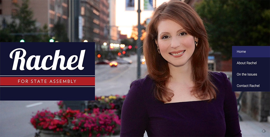 Journalist Rachel Barnhart's new site for her bid to become the next New York State Assemblyperson.